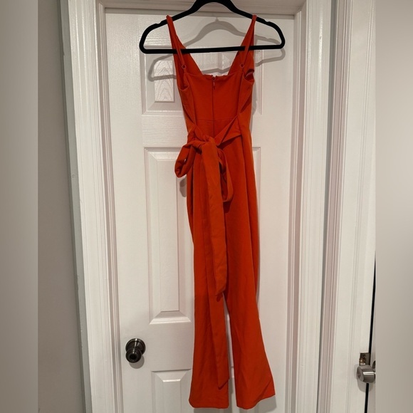 ASOS Elegant Orange Jumpsuit size 2 - Picture 4 of 8
